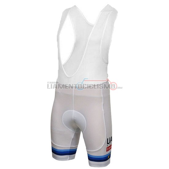 Abbigliamento Ciclismo Uci World Champion Leader Uae Manica Corta 2018 Lite Bianco